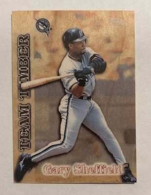 1997 Topps - Team Timber Gary Sheffield #TT13