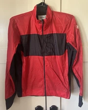 CASTELLI UNLIMITED PUFFY JACKET Men’s Medium Red & Black Full Zip New With Tags