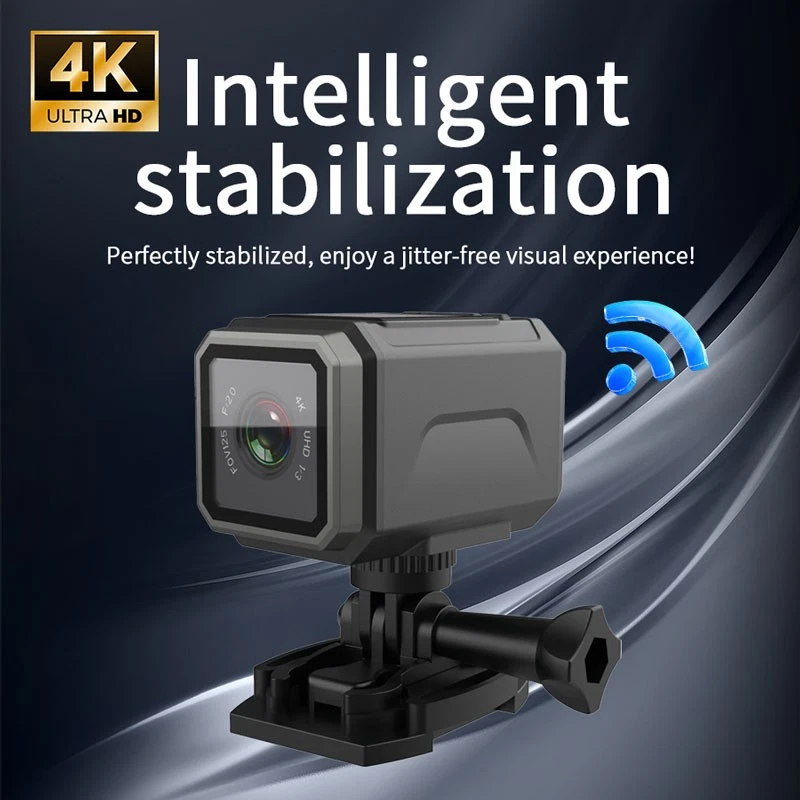 4K WIFI Action Camera Sport DV Portable Cycling Video Recorder Hiking Waterproof - Image 2 of 4