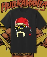 Hulk Hogan Face, Hulkamania Shirt - Adult & Youth sizes up to 6XL Fast Ship!!