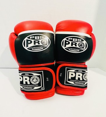 ProBoxing Series Deluxe Starter Boxing Gloves - Red/Black 8oz