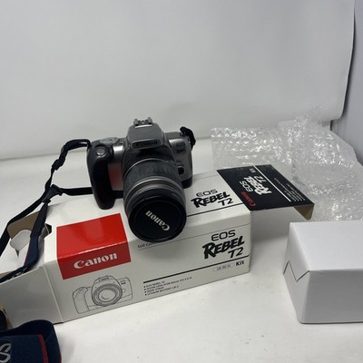 Canon EOS Rebel T2 EOS Rebel Series 35mm SLR Film Camera Auto/Manual Silver