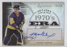 2015 Leaf Signature Series Decades Gray /50 Marcel Dionne #SD-MD1 Auto HOF uk2