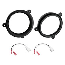 6.5 inch Rear Door Speaker Mount Adapter w Harness for Impreza 2007-2019