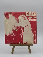 T REX "Jeepster / Get It On" 7in Vinyl Cube Box Marc Bolan Glam Metal