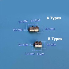 DC 5V 4.5mm 4.9mm Micro Mini Ultra-Tiny Precision Stepper Motors 2-Phase 4-Wire