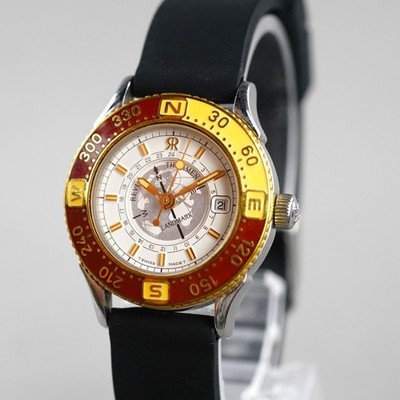 REVUE THOMMEN LANDMARK TREKKING Vintage 660FT Unisex Uhr 26mmNeuBatterieNeuBand