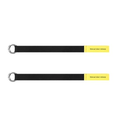 Quick Escape Car Door Pull Rope Release Cord Easy Installation for Emergency Use
