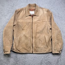 Wilsons Leather Jacket Mens XL Tan M. Julian