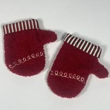 Pair Of Starbucks Mitten Christmas Ornament Gift Card Holders 2007 Red