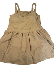 JoyLab Women's Game Day Active Dress Gold Size Large NWT