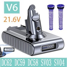 21.6V 9500mAh Battery For Dyson V6 SV03 SV04 SV05 SV08 SV09 V6 Mattress / Filter