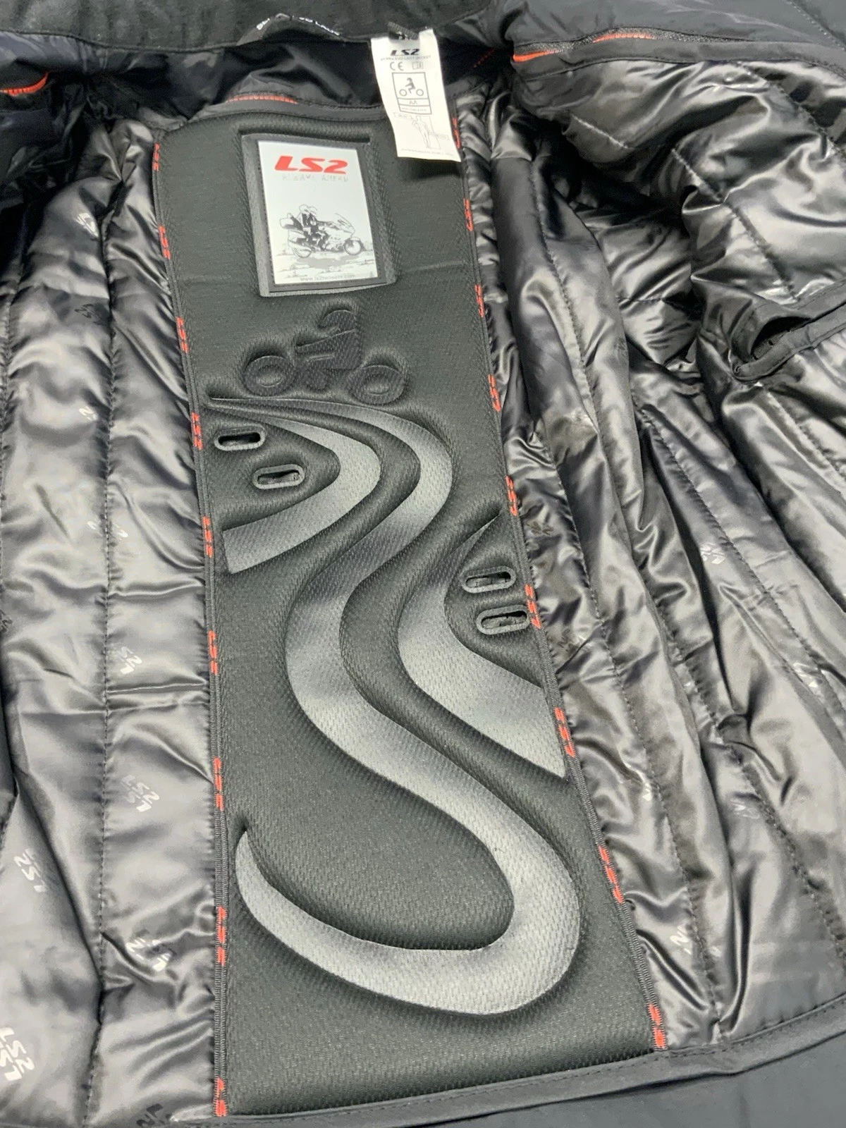 LS2 Serra Evo Women's Jacket Grey/Black Size Small LJ066-333R2