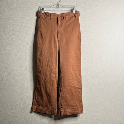 Marine Layer wide leg trousers camel size 10 EUC
