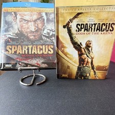 Starz Originals Spartacus Blood and Sand & Gods of the Arena Blu-ray Andy Whitf…