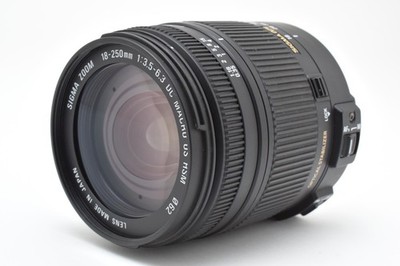 【MINT w/Hood】SIGMA 18-250mm F3.5-6.3 DC MACRO OS HSM for Nikon mount From Japan