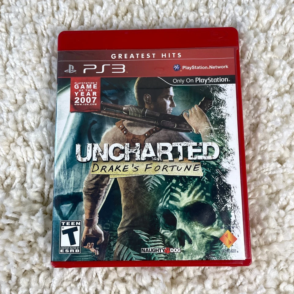 Lote de 3 juegos Uncharted 1 2 3 Trilogy (Sony PlayStation 3) PS3 CIB completo en caja Foto 2 de 4