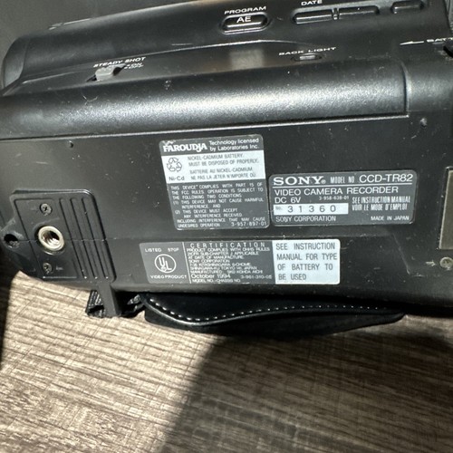Sony video 8 camera recorder 12x - Picture 4 of 6