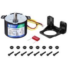 Synchronous AC Reduction Motor With Bracket 50KTYZ AC110V 30RPM 20N.CM CW/CCW