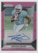 2016 Panini Prizm Rookie Auto Pink Prizm Kenyan Drake #RA-KDK Auto p2h