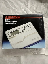 NEW Ademco 6128 Fixed English LCD Display Keypad 