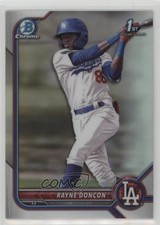 2022 Bowman Chrome Prospects Refractor 329/499 Rayne Doncon #BCP-202 16mf