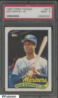 #3 1989 Topps Traded #41T Ken Griffey Jr Seattle Mariners RC Rookie HOF PSA 9