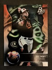 2023 Bowman Platinum - DL Hall #6 (RC) Baltimore Orioles