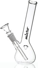 Kompakte Micro-Bong F&uuml;r Unterwegs, 16Cm, 12,5 Mm - Head&Nature Bong-Kollektion