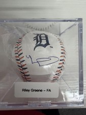 2025 Fanatics Under Wraps RILEY GREENE Autographed Baseball Team Ball