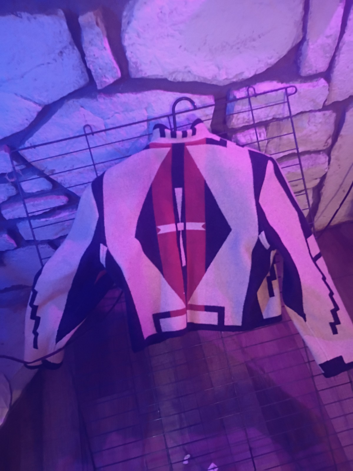 Native American  Reversible Wool Jacket - image 3