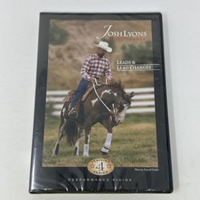 Josh Lyons Horsemanship Performance Riding DVD #4 Leads & Lead Changes Sealed