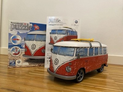 Ravensburger 3D Puzzle Volkswagen T1 Surfer Edition, 162 Teile