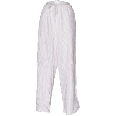 Gina Tricot, Pyjamahose, Größe: XL, Beige/Weiß, Baumwolle/Leinen, Streifen #pI3