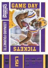 2017 Panini Contenders Draft Picks Football Cards Game Day Tickets: Pick List