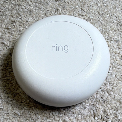 Ring Smoke & CO Listener Indoor Sensor, Z-Wave Smart Home, White