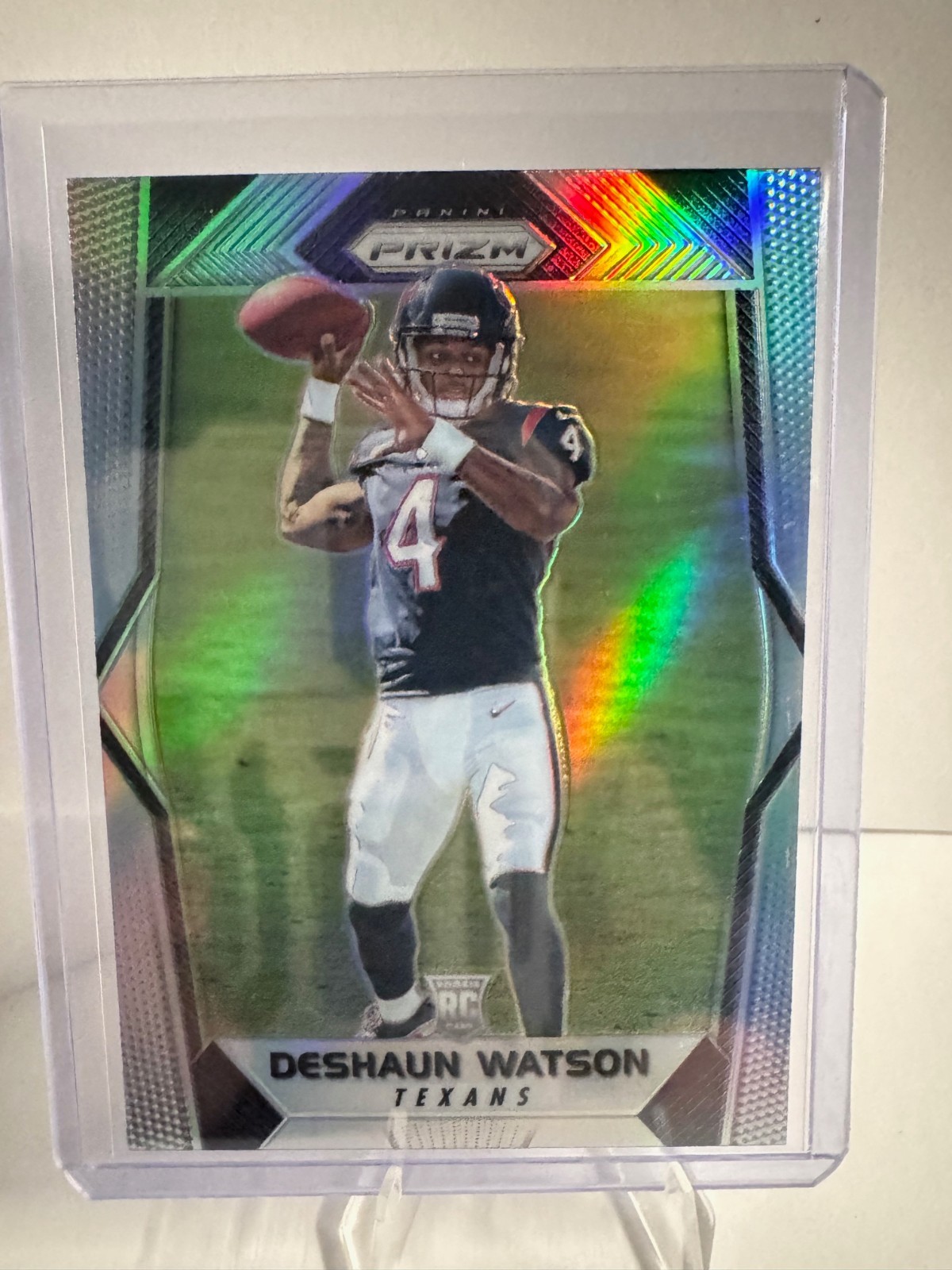 2017 Panini Prizm - Rookies Deshaun Watson #279 Silver Prizm (RC)
