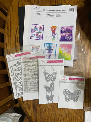 My Favorite Things - You Give Me Butterflies Card Kit- Retired MFT