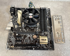 ASUS Z170M-PLUS Micro ATX Desktop Motherboard w/ i3-6100 CPU Heatsink I/O Shield