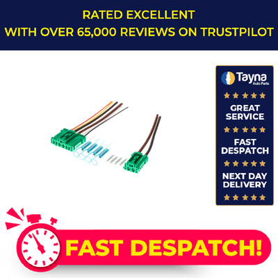 Blower Motor Cable Repair Set fits RENAULT SCENIC Mk1, Mk2 99 to 09 Harness Febi