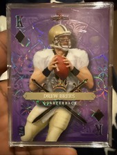 2024 Wild Card 5 Card Draw Stacked Deck Drew Brees 3/4
