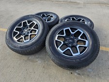 18 Ford Ranger Wheels Rims Tires Black 95213 Tires 2024 2025 2026 New Michelin