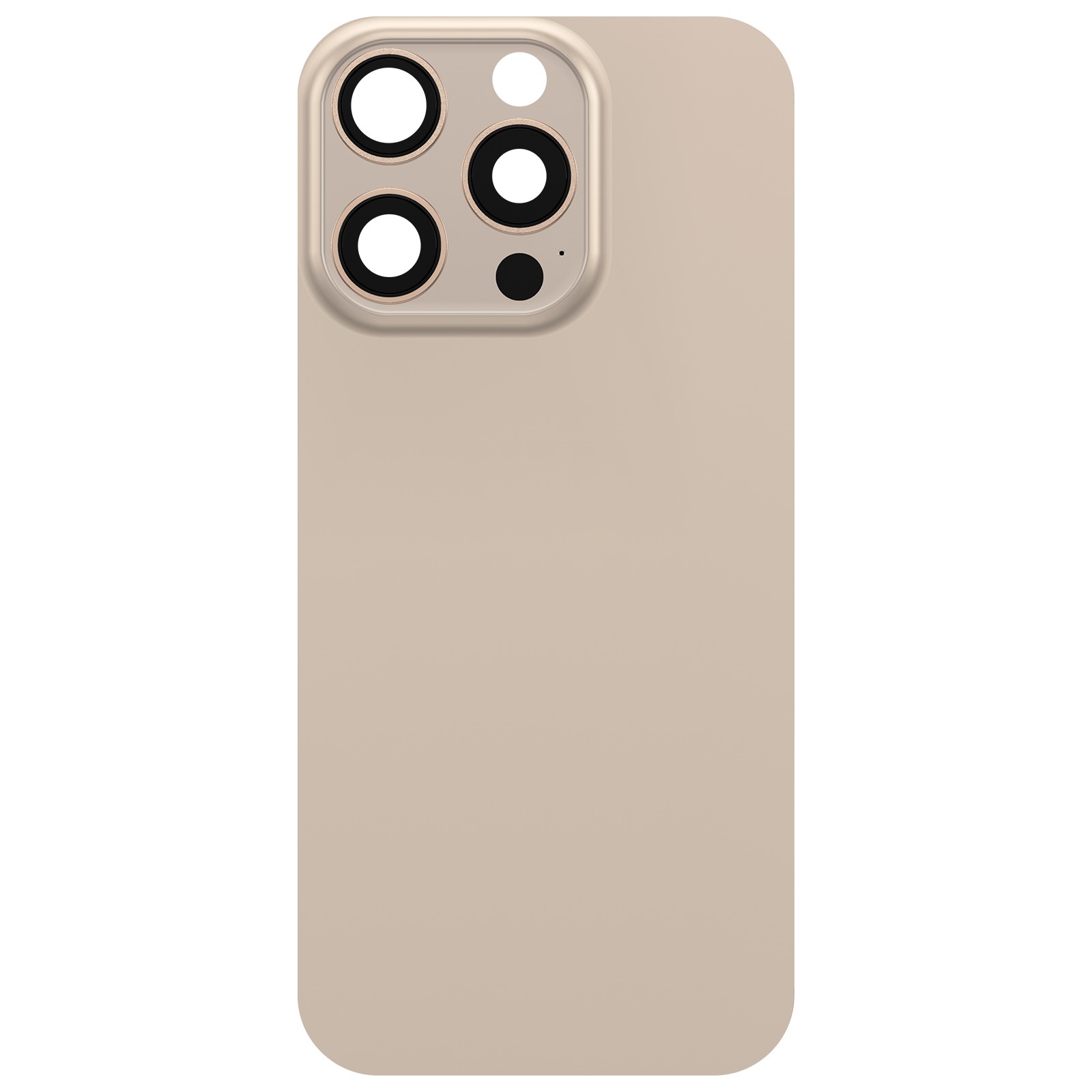 Réparer une vitre arrière brisée d'iPhone 16 Pro or avec Clappio