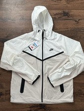 Nike Tech Fleece Full Zip Hoodie  Light Orewood Brown Sail Black   size mens M 