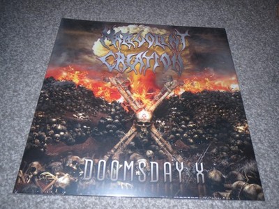MALEVOLENT CREACION ~DOOMSDAY X~ AWESOME RARE PRESS LP VINYL DEATH CARCASS NEW