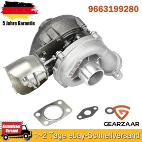 Turbolader 1.6 HDI TDCI 109 PS 80KW Für Ford Citroen Peugeot Volvo Mazda Mini