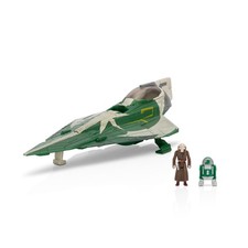 Star Wars Micro Galaxy Squadron Jedi Starfighter Mystery Bundle with Figures