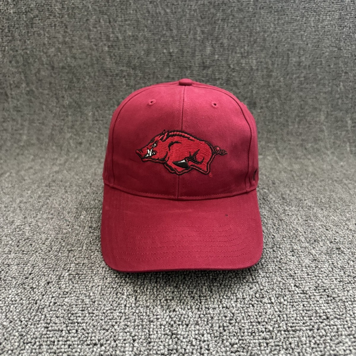 '47 Brand Arkansas Razorbacks Dad Hat Strapback Red NCAA Cap