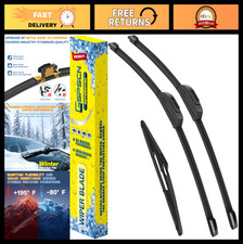 Windshield Wiper Blades Set For Nissan Pathfinder Qashqai Rogue Infiniti Mit