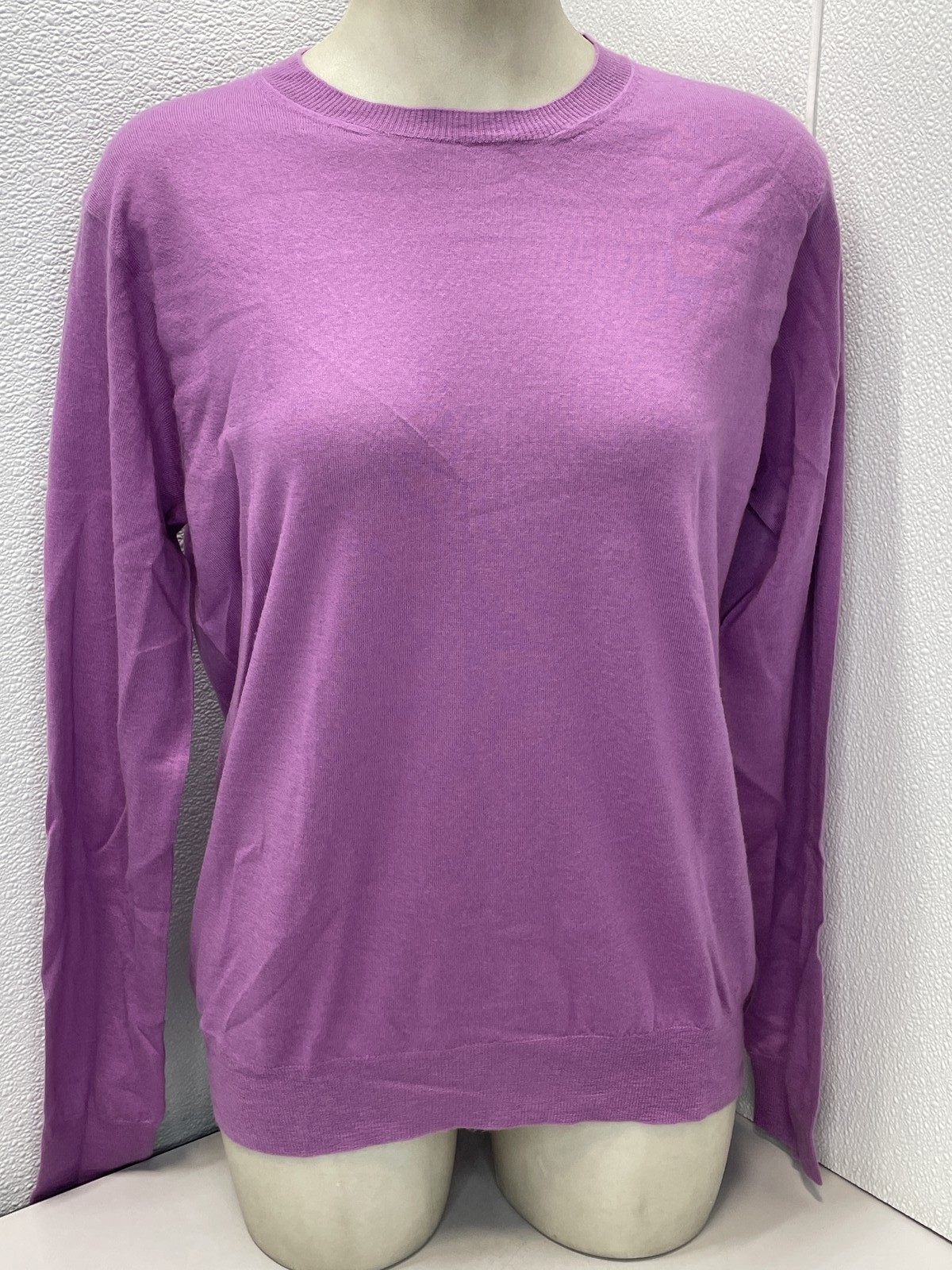 Prada Women's Sweater Superfine Cashmere Pullover Size 42/US 6 Purple
